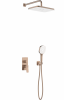 KFA MALAGA ROSE GOLD zestaw podtynkowy z baterią natryskową  452950134